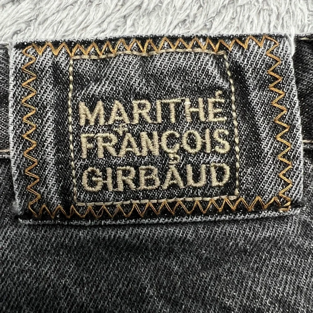 Vintage Girbaud Baggy Jeans 36L Fit 35x33 Faded Black Y2K Streetwear Hip Hop 90s